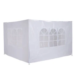 Outsunny 2 Paredes Parte Laterales Para Carpa 3x3m 3x6m Lado Parasol De Gazebo Impermeable Con Ventanas Medidas 293x193cm Blanco 13 Outsunny 2 Paredes Parte Laterales Para Carpa 3x3m 3x6m Lado Parasol De Gazebo Impermeable Con Ventanas Medidas 293x193cm Blanco -Ofertas Verdi Jar Tienda 029000ed6eefbef063ecb07a21d62a59bbd31094 f1956fc99d0d43e08b8a523b4c70d7e5