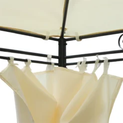 Outsunny Cenador De Jardín 4x3 M Pabellón Con 4 Paredes Laterales Y Techo Con 12 Orificios De Drenaje Marco De Metal Para Reunión Familiar Fiestas Bodas Crema -Ofertas Verdi Jar Tienda 04453faf73c7d8d769c8d7c93e9b9435c30d519a a1e01b98f38a4d9488e1aa8f4651b25a