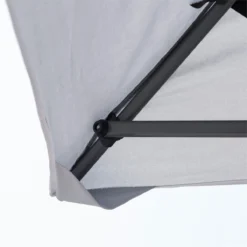 Outsunny Carpa De Fiesta Plegable 3,6x3,6 M Altura Ajustable En 3 Posiciones Con Doble Techo Y Bolsa De Transporte Con Ruedas De Acero Para Jardín Exterior Gris Y Blanco -Ofertas Verdi Jar Tienda 04f30b0734c46023cee1c7d158fd1f6a45fca8ad da2f46ee01ea4bdeaece468751efb2a1