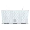Prosperplast Jardinera Para Balcón Rato Case W , Dimensiones (Mm) 395X185X195, Color Blanco