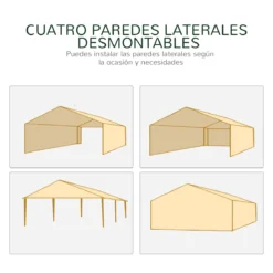 Outsunny Gazebo De Jardín 6x3m Pabellón Con 6 Paredes De Malla Extraíbles Cremallera Y Techo Estilo Catedral Para Fiestas Eventos Reuniones Blanco 15 Outsunny Gazebo De Jardín 6x3m Pabellón Con 6 Paredes De Malla Extraíbles Cremallera Y Techo Estilo Catedral Para Fiestas Eventos Reuniones Blanco -Ofertas Verdi Jar Tienda 0e55d232048c6a8d4f714c6cac3f68efdc2c231e 532601d2944c43b3bc01b50d58e8fc98