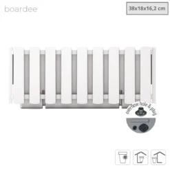Prosperplast Jardinera Para Balcón BOARDEE FENCYCASE, Dimensiones (mm) 380x180x162, Color Blanco -Ofertas Verdi Jar Tienda 1768d5ab3c5f9e717aa3d548947188d3b58529d0 0d7b575ddbea466eb98b56ed25cc034f