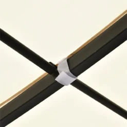 Outsunny Pérgola De Jardín 4x3 M Cenador Montado En Pared Con Toldo Y 4 Orificios De Drenaje Marco De Metal Y Poliéster 180 G/m² Para Patio Terraza Crema -Ofertas Verdi Jar Tienda 1ded4ab4935ab4cbbc51d49b66fd5ab303131496 cc8927148be148c29b0b5dbb6d1221de