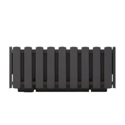 Prosperplast Jardinera Para Balcón BOARDEE FENCYCASE, Dimensiones (mm) 380x180x162, Color Antracita