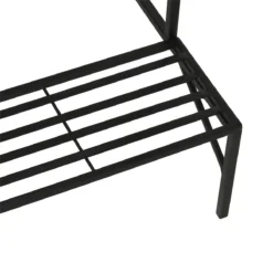 Outsunny Soporte Para Plantas Con Enrejado De Metal Estantería Para Macetas Trepadoras Con 3 Estantes Para Terraza Balcón Jardín Exterior E Interior 60x53,5x159,5 Cm Negro -Ofertas Verdi Jar Tienda 298e13aefcab307f53e9c1455de1626b4d406901 07070da7df114c3096caf1889db312b0