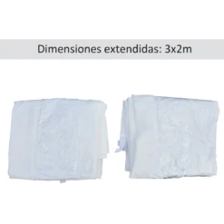 Outsunny 2 Paredes Parte Laterales Para Carpa 3x2 Lado Parasol De Gazebo Tela Oxford Con Ventana Medidas Apto Para 3x3 3x6 Blanco -Ofertas Verdi Jar Tienda 29cdfb542d0db7a872ece9c6eed2ff4c418b70b7 4b5e3b11499e4205a0e84559764172e5