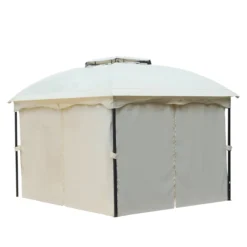 Outsunny Cenador Con Techo Gazebo Pabellón Exterior 3x3.65x2.82m Carpa Glorietas De Jardín Marco De Hierro Con Pared Lateral Y Mosquitero Color Crema 12 Outsunny Cenador Con Techo Gazebo Pabellón Exterior 3x3.65x2.82m Carpa Glorietas De Jardín Marco De Hierro Con Pared Lateral Y Mosquitero Color Crema -Ofertas Verdi Jar Tienda 2bffe4b4ca3771b746b763939cd05fd7f7eb3f11 1d3f33cff7a44d95acefc21cc92f3f80
