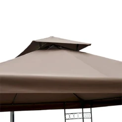 Outsunny Techo De Repuesto 4x3 M Para Cenador De Jardín 2 Niveles Transpirable Con 10 Orificios De Drenaje Cubierta De Repuesto De Gazebo Pabellón Exterior Marrón 8 Outsunny Techo De Repuesto 4x3 M Para Cenador De Jardín 2 Niveles Transpirable Con 10 Orificios De Drenaje Cubierta De Repuesto De Gazebo Pabellón Exterior Marrón -Ofertas Verdi Jar Tienda 2d1e3f838c552b2fba9a6a96bacc805a62201538 f0179f16c9264e4cacd26d1e6157c4c4