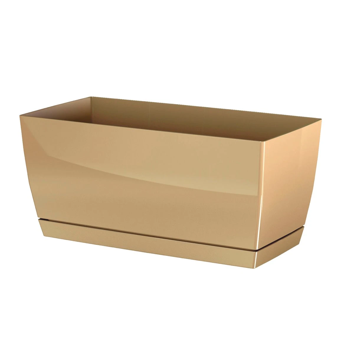 Prosperplast Jardinera De Plastico Coubi Case P En Color Café Con Leche 39 (largo) X 19 (ancho) X 18,2 (altura) Cm 1 Prosperplast Jardinera De Plastico Coubi Case P En Color Café Con Leche 39 (largo) X 19 (ancho) X 18,2 (altura) Cm