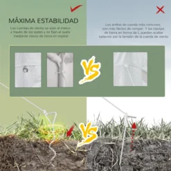 Outsunny Gazebo De Jardín 6x3m Pabellón Con 6 Paredes De Malla Extraíbles Cremallera Y Techo Estilo Catedral Para Fiestas Eventos Reuniones Blanco 18 Outsunny Gazebo De Jardín 6x3m Pabellón Con 6 Paredes De Malla Extraíbles Cremallera Y Techo Estilo Catedral Para Fiestas Eventos Reuniones Blanco -Ofertas Verdi Jar Tienda 36061f0cb47f8fc9ed556ed92d4d0c4d080c0e8f 6cc30a1bd25b490cbb0199bcfc3d5a1d