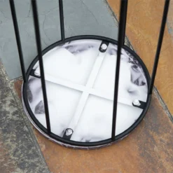 Outsunny Soportes Para Plantas De Metal 3 Piezas Apilables Estantes Porta Macetas Decorativos Con Efecto De Mármol Para Interiores Y Exteriores Ø30,5x70,5 Cm Gris Y Negro -Ofertas Verdi Jar Tienda 3bbd0a1a7037bc856f31c6253526750937d656c2 c0541c343b0c458bb6c85f5f57c91f7f