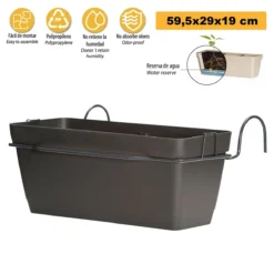 Jardinera 60 Cm Con Soporte Perimetral Metálico -Ofertas Verdi Jar Tienda 40394bcaca1dcdf4f4f247794a832a88ba149550 3a4b43ff2a0949fabb0068584e1ce17a