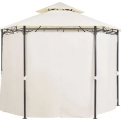 Cenador De Metal Beige/negro 350 Cm PORTEL 13 Cenador De Metal Beige/negro 350 Cm PORTEL -Ofertas Verdi Jar Tienda 45219d01f5ee600247846795597d2cb07c3089f6 ca9016da1818467fad3cd930e334b585