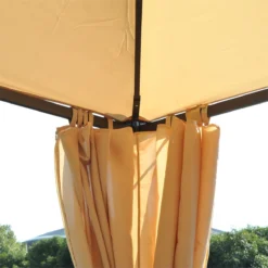 Outsunny Cenador De Jardín 3x3m Gazebo Con Doble Techo 4 Cortinas Laterales Mejor Ventilación Exterior Espacioso Para Fiesta Eventos Barbacoa Beige -Ofertas Verdi Jar Tienda 4810a33ca20718f15ddf3399275e2fd5268c79ac 7fd610a2145542f6979b2aa1fee9b793