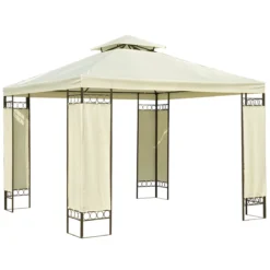Outsunny Carpa 3x3m Con Techo Ventilador Postes De Acero Estable Para Exteriores Patio Jardín Pabellón Cenador Estructura Metálica Color Crema 21 Outsunny Carpa 3x3m Con Techo Ventilador Postes De Acero Estable Para Exteriores Patio Jardín Pabellón Cenador Estructura Metálica Color Crema -Ofertas Verdi Jar Tienda 4c2effce3b06a6c1a9733b2efe6d4df3ce5322a9 2e84dcc73c964b609de220ee01c7df54
