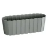 Prosperplast Jardinera Para Balcón BOARDEE BASIC 7,9L., Dimensiones (mm) 587x144x130, Color Gris Piedra