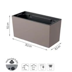 Prosperplast Jardinera Para Balcón Urbi Case , Dimensiones (Mm) 395X185X195, Color Mocca -Ofertas Verdi Jar Tienda 5ae70d27a9eb6bd738d2761f15edfc773e5cc7eb 5f563962b4e54f528690ca026e08eb21