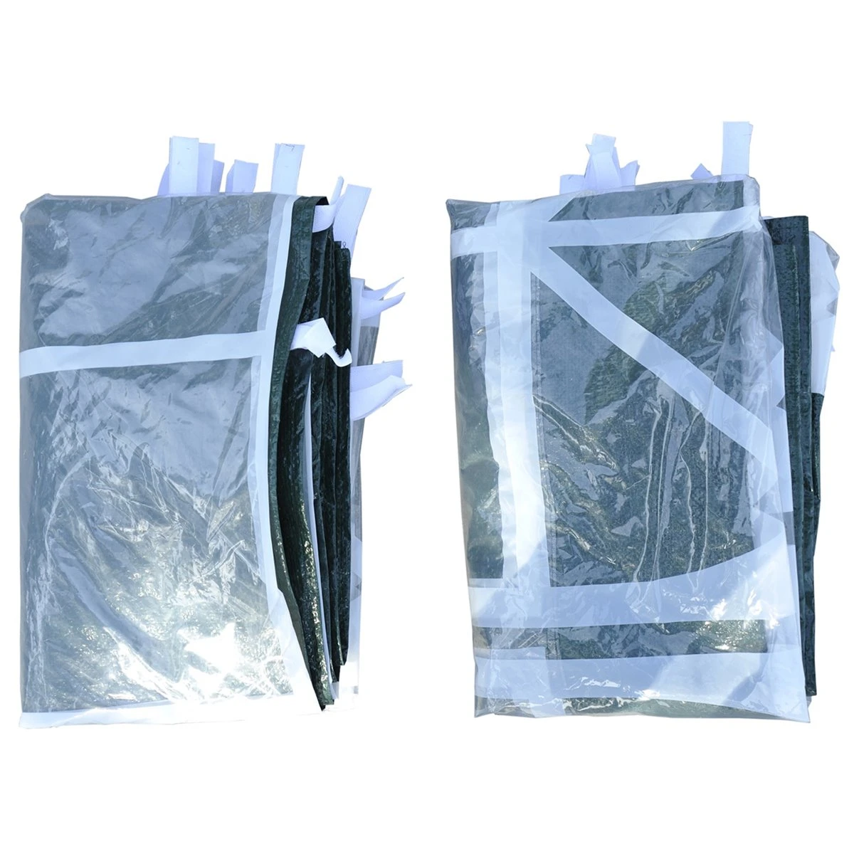 Outsunny 2 Paredes Parte Laterales Para Carpa 3x3m 3x6m Lado Parasol De Gazebo Tela Oxford Impermeable Con Ventanas Medidas 293x193cm Verde Oscuro 5 Outsunny 2 Paredes Parte Laterales Para Carpa 3x3m 3x6m Lado Parasol De Gazebo Tela Oxford Impermeable Con Ventanas Medidas 293x193cm Verde Oscuro - Imagen 5