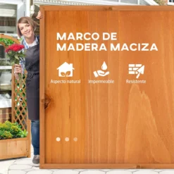 Outsunny Jardinera Enrejado Con Arco Macetero Con Soporte Para Trepadoras Cultivos Plantas Flores Decoración En Jardín Terraza Balcón 83x36x152 Cm Natural -Ofertas Verdi Jar Tienda 5e519a4918e41f4f5b228fc5b01785f503cdcc77 b296d9b897d540518ec9b1cb3fa4b33f