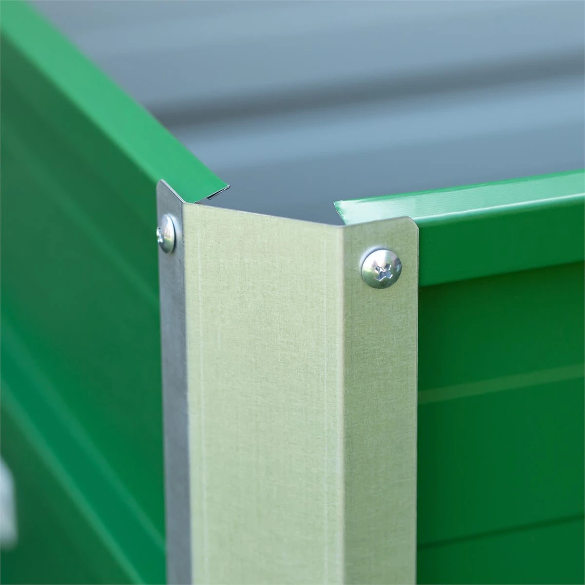 Outsunny Arriate Alto De Jardín De Acero Incluye Guantes Huerto Urbano Jardinera Macetero Rectangular Para Cultivos Plantas Flores Para Terraza Balcón 66x47x40 Cm Verde 5 Outsunny Arriate Alto De Jardín De Acero Incluye Guantes Huerto Urbano Jardinera Macetero Rectangular Para Cultivos Plantas Flores Para Terraza Balcón 66x47x40 Cm Verde - Imagen 5