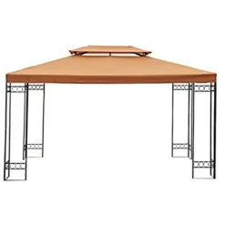 Outsunny Techo De Reemplazo 3X3 Metros Para Carpa Pabellon Toldo Eventos Y Bodas Rojo