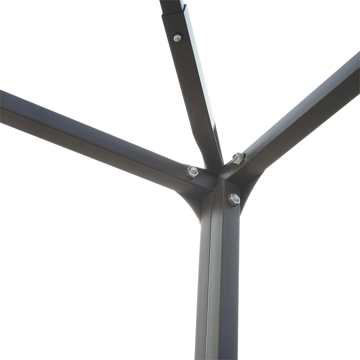 Outsunny Carpa 3x3m Con Techo Ventilador Postes De Acero Estable Para Exteriores Patio Jardín Pabellón Cenador Estructura Metálica Color Crema 8 Outsunny Carpa 3x3m Con Techo Ventilador Postes De Acero Estable Para Exteriores Patio Jardín Pabellón Cenador Estructura Metálica Color Crema - Imagen 8