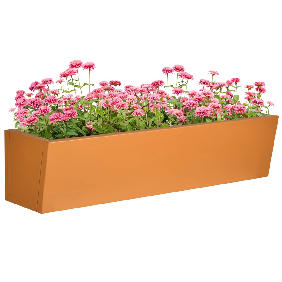Outsunny Jardinera Colgante De Acero Maceta Rectangular Colgante Con 2 Ganchos Ajustables Y 2 Orificios De Drenaje Para Balcón Jardín Patio 91x35x24 Cm Marrón 1 Outsunny Jardinera Colgante De Acero Maceta Rectangular Colgante Con 2 Ganchos Ajustables Y 2 Orificios De Drenaje Para Balcón Jardín Patio 91x35x24 Cm Marrón