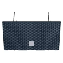 Prosperplast Jardinera Para Balcón Rato Case W , Dimensiones (Mm) 395X185X195, Color Antracita