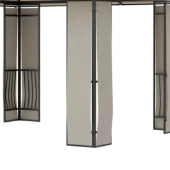 Outsunny Cenador De Jardín 3,6x3 M Pabellón Para Exterior Con Techo De Policarbonato Y Estructura De Acero Aluminio Protección Solar Para Fiestas Eventos Marrón -Ofertas Verdi Jar Tienda 66a3cc5f081ecb2de817722da965e9026c02bdc7 be9586148fd54e558e5f40c2288106c0