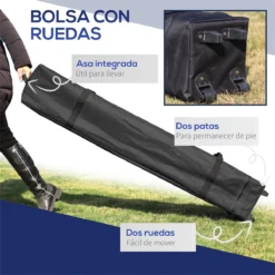 Outsunny Cenador Plegable 2,5x2,5x2,68 M Carpa De Jardín Protección UV 50+ Ajustable En Altura Con 4 Bolsas De Arena Y Bolsa De Transporte Para Camping Fiestas Patio Azul 12 Outsunny Cenador Plegable 2,5x2,5x2,68 M Carpa De Jardín Protección UV 50+ Ajustable En Altura Con 4 Bolsas De Arena Y Bolsa De Transporte Para Camping Fiestas Patio Azul -Ofertas Verdi Jar Tienda 66e155c27ff89b3d3950d8878593b75942a187b8 225b79dcbc4546c2ad0bdfd5e798102d
