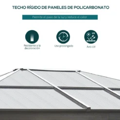 Outsunny Cenador Para Jardín 3x3.6 M Alumnio Pabellón Para Exterior Con Techo De Policarbonato Anti-UV Y 4 Mosquiteras Laterales Con Cremalleras Para Fiestas Eventos Beige 15 Outsunny Cenador Para Jardín 3x3.6 M Alumnio Pabellón Para Exterior Con Techo De Policarbonato Anti-UV Y 4 Mosquiteras Laterales Con Cremalleras Para Fiestas Eventos Beige -Ofertas Verdi Jar Tienda 6a7eaccba3e34589b8677549a3cd146f189e5fa9 e80e28a262e843378d6c885bdbb63805