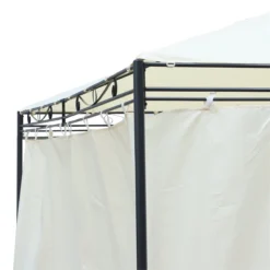 Outsunny Cenador De Jardín 4x3 M Pabellón Con 4 Paredes Laterales Y Techo Con 12 Orificios De Drenaje Marco De Metal Para Reunión Familiar Fiestas Bodas Crema -Ofertas Verdi Jar Tienda 6c3ccd03bf6500f806307c248600535de5245e10 1cb86b4c88da4b31808dc05eec4226b9