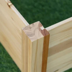 Outsunny Huerto Urbano De Madera Cuadrada 90x90x28 Cm Con 9 Compartimentos Extraíbles Arriate De Jardín Para Cultivos Plantas Flores Natural -Ofertas Verdi Jar Tienda 6ce5d94868f072a210a417a677fbd2cc33a34c7d 019ea74d78914a28b00da7aca7d635bb