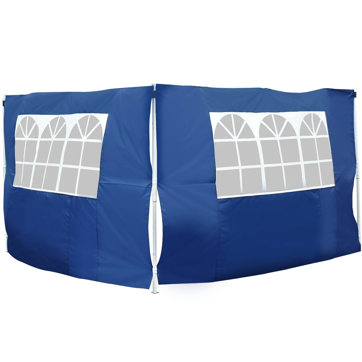 Outsunny 2 Paredes Parte Laterales Para Carpa 3x2 Lado Parasol De Gazebo Tela Oxford Con 2 Ventanas Medidas Apto Para 3x3 3x6 Azul 1 Outsunny 2 Paredes Parte Laterales Para Carpa 3x2 Lado Parasol De Gazebo Tela Oxford Con 2 Ventanas Medidas Apto Para 3x3 3x6 Azul