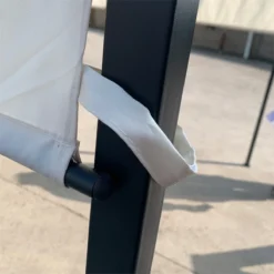 Outsunny Pérgola 3x3 M Cenador De Jardín Con Techo Retráctil Tela De Poliéster Y Tubo De Acero Para Patio Terraza Exterior Blanco -Ofertas Verdi Jar Tienda 7854a0482330bd66990770b8d4aff2242ea8433e 5604daf5f6ee4bcf8c4cd5ae090ecb87