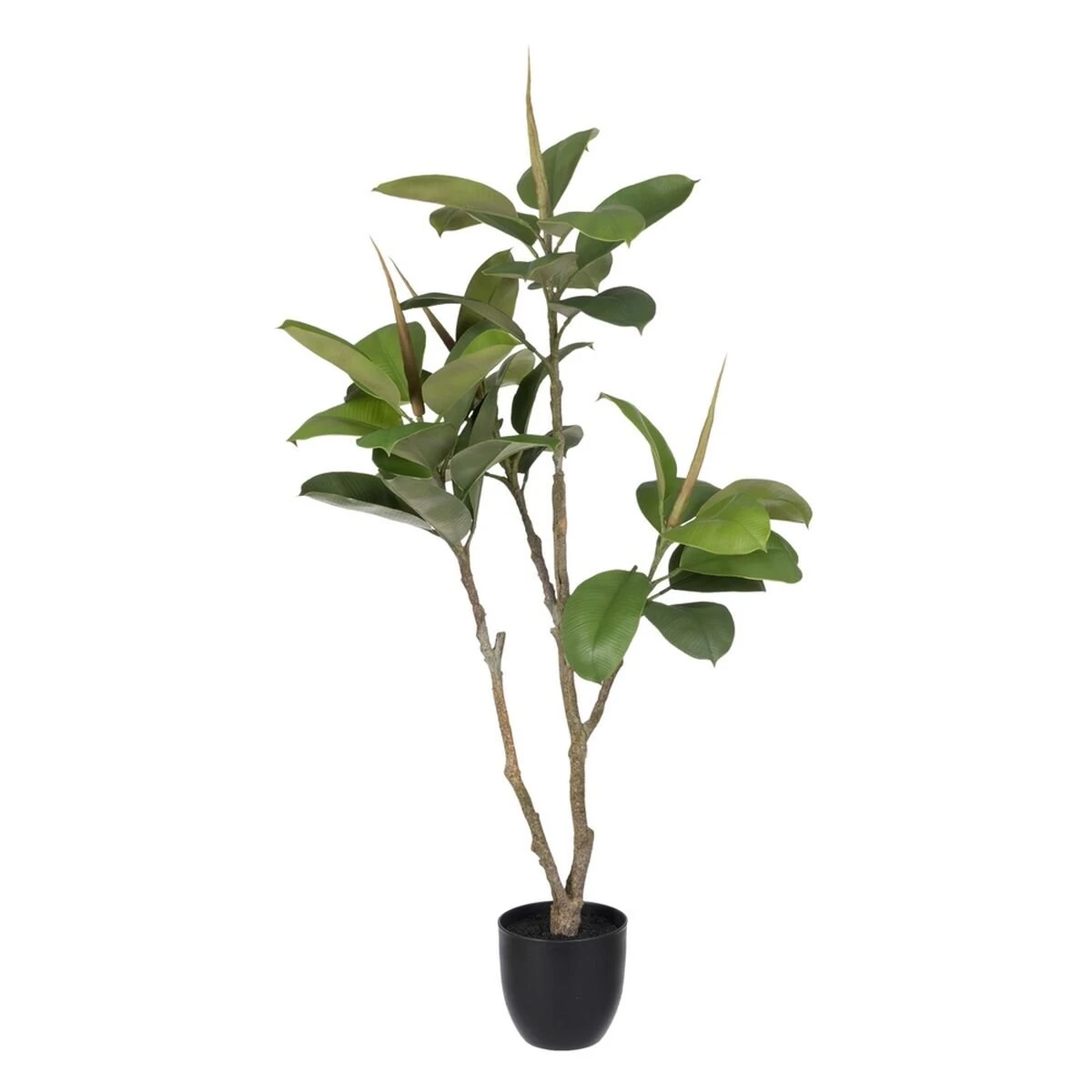 Planta Decorativa 116 Cm Verde PVC Roble 1 Planta Decorativa 116 Cm Verde PVC Roble
