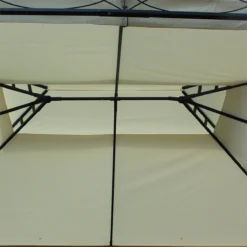 Outsunny Cenador De Jardín 4x3m Pabellón Con Techo Doble Transpirable Y 4 Cortinas Laterales Extraíbles Carpa De Acero Para Fiestas Bodas Eventos Al Aire Libre Crema -Ofertas Verdi Jar Tienda 7abbad6dd43ab31ce4055993f81c7c897232ba00 c523a08efdd642c387c3ca96c830bfef