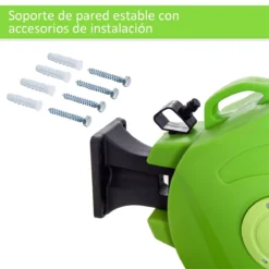 Outsunny Carrete Para Manguera Soporte Mural Portamanguera 20m Roll-up Automático Con Pistola De Pulverización Base De Pared Conector De Manguera Para Jardín Terraza -Ofertas Verdi Jar Tienda 83dacb7e6c127bb18221ad65683dc8fb412724e1 5e7a738e0ea24577be89e2b0477150b5