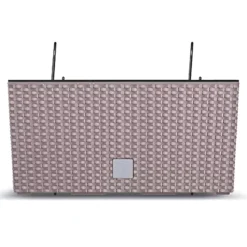 Prosperplast Jardinera Para Balcón Rato Case W , Dimensiones (Mm) 395X185X195, Color Mocca