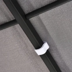 Outsunny Pérgola De Jardín 3x3 M Cenador Con Toldo Y 8 Orificios De Drenaje Para Patio Terraza Metal Y Poliéster 180 G/m² Resistente Gris -Ofertas Verdi Jar Tienda 90283b5261d84993dfdcafd5cdc6787e4a5b3812 ad1c4f3f671748c2be2be9485200a03f