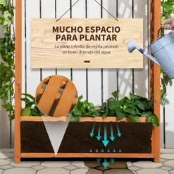 Outsunny Jardinera Enrejado Con Arco Macetero Con Soporte Para Trepadoras Cultivos Plantas Flores Decoración En Jardín Terraza Balcón 83x36x152 Cm Natural -Ofertas Verdi Jar Tienda 9a6f7512e5ccbb38888f32bb220c1fbfc1ab8a86 5df26103ba7d476eb1e32d15c1c10071
