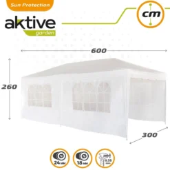 Carpa Plegable Aktive Garden Polietileno Color Blanco -Ofertas Verdi Jar Tienda 9bdb08c566c86b1cc8f2dd4bf8d444df14cc1d58 dc6df2549fa8494ba6eba9a5f175336e
