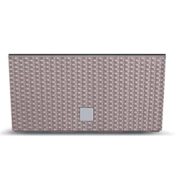 Prosperplast Jardinera Para Balcón Rato Case , Dimensiones (Mm) 395X185X195, Color Mocca