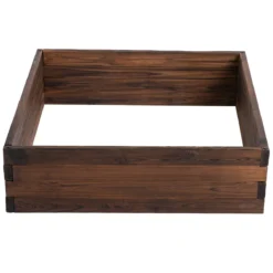 Outsunny Huerto Urbano Jardinera De Madera Maciza De Abeto Cama De Plantación De Jardín Para Cultivo Plantas Flores Hierbas 80x80x22,5 Cm Marrón -Ofertas Verdi Jar Tienda 9fcf576d9ba5a31004eaf29bd1b37f88f4cb9cd7 a2327d163a594d4e996d396e126e841d