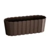 Prosperplast Jardinera Para Balcón BOARDEE BASIC 4,9L., Dimensiones (mm) 383x144x130, Color Marrón
