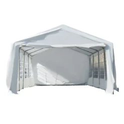 Outsunny Carpa De Jardín Cochera Gazebo 8x4m Pergola Cenador Pabellón 4 Paneles Laterales 8 Ventanas Para Fiesta Eventos Bodas Acero PE Blanco -Ofertas Verdi Jar Tienda a9d53fe1c439cdda9da88b09520a4510a9ba7cc3 f5c3ecb55a1c4b2f8de21c12f6532e6d