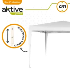 Cenador Plegable Blanco Poliéster UV50 300x300x240/250 Cm Aktive 12 Cenador Plegable Blanco Poliéster UV50 300x300x240/250 Cm Aktive -Ofertas Verdi Jar Tienda ba6a50332e30b61aaf00b6c7193760a1b6bc72c1 10e3258b7a9049f3b343c28ab1f81990