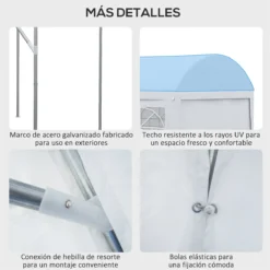 Outsunny Carpa De Jardín 6x3 M Carpa Para Fiestas Cenador Con Paredes Laterales Extraíbles Puerta Con Cremalleras Y 6 Ventanas Protección UV Para Exterior Eventos Bodas Blanco 15 Outsunny Carpa De Jardín 6x3 M Carpa Para Fiestas Cenador Con Paredes Laterales Extraíbles Puerta Con Cremalleras Y 6 Ventanas Protección UV Para Exterior Eventos Bodas Blanco -Ofertas Verdi Jar Tienda be78002ad66af7b14966da29ce90bb014efb1b95 f14b746233e34697970123bdd87f956c