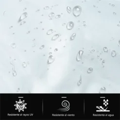 Outsunny 2 Paredes Parte Laterales Para Carpa 3x2 Lado Parasol De Gazebo Tela Oxford Con Ventana Medidas Apto Para 3x3 3x6 Blanco -Ofertas Verdi Jar Tienda c04b097ee1daba681028a0a3a62d153c6318435f b72a8fa4dba644ac8dfdbbafa543bb43