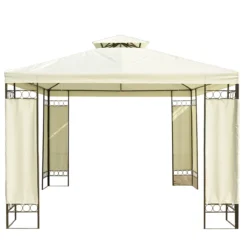 Outsunny Carpa 3x3m Con Techo Ventilador Postes De Acero Estable Para Exteriores Patio Jardín Pabellón Cenador Estructura Metálica Color Crema 19 Outsunny Carpa 3x3m Con Techo Ventilador Postes De Acero Estable Para Exteriores Patio Jardín Pabellón Cenador Estructura Metálica Color Crema -Ofertas Verdi Jar Tienda c923e1da850295863972a23747604911df14e42b ac55bf92f8a54058b585fef877e0c03d